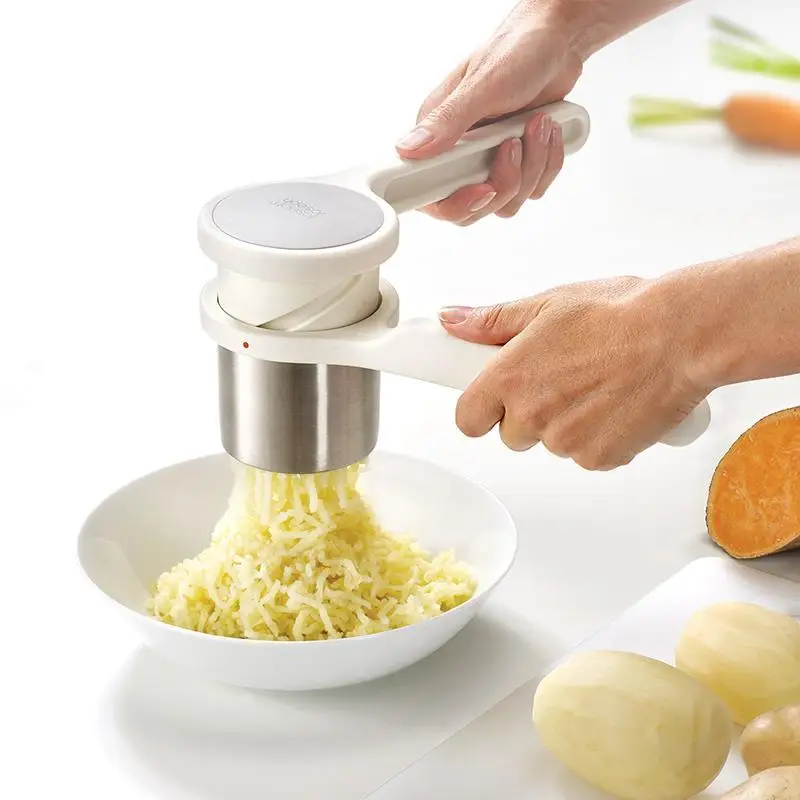 Manual Potato Masher Baby Food Homemade Potato Press Ricer Sweet Potatoes Fruit Vegetable Puree Masher Kitchen Cooking Tool
