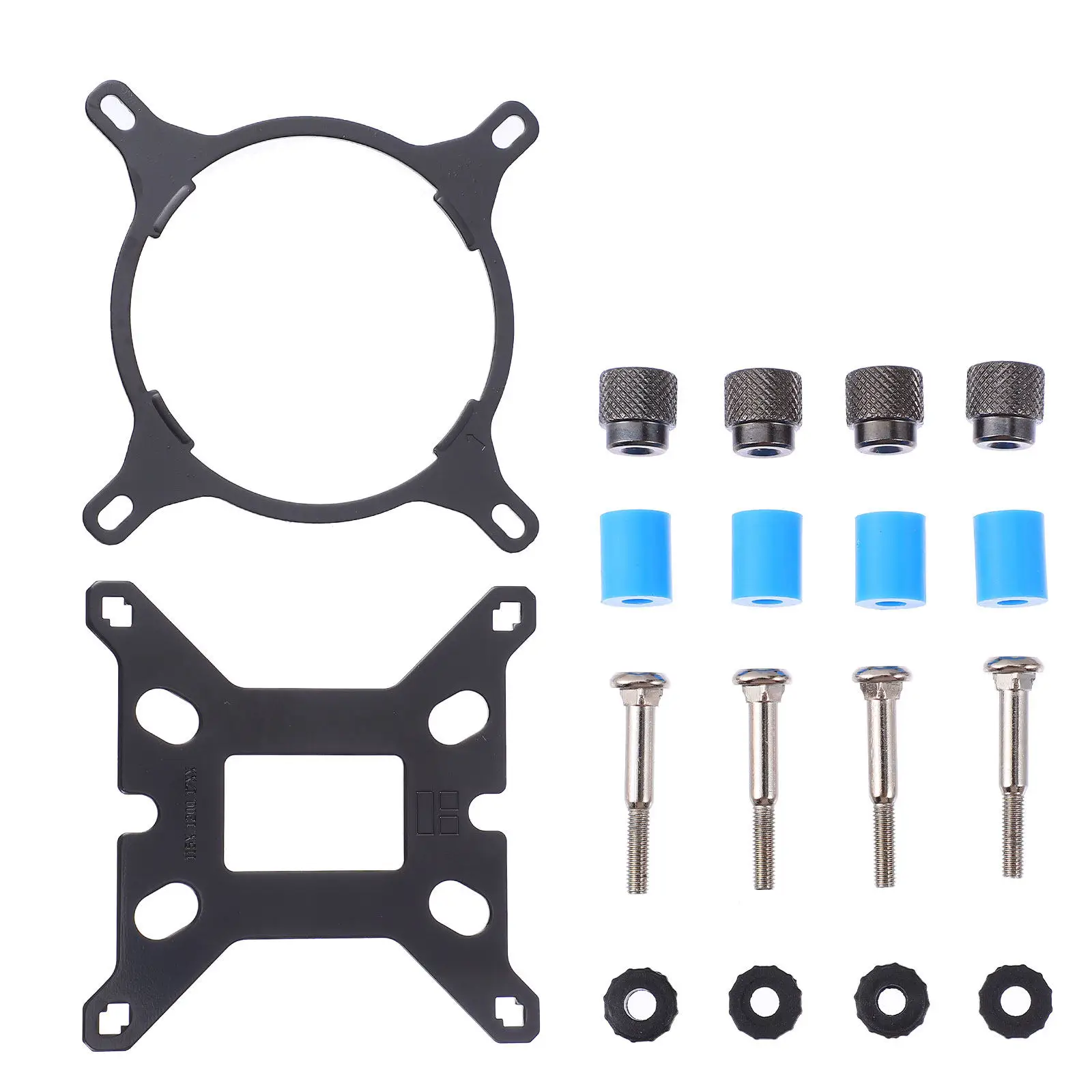 

Комплект крепежных кронштейнов для водяного охлаждения процессора, совместимый с сокетом LGA 17XX, для крепления к материнской плате, аксессуары для радиатора процессора