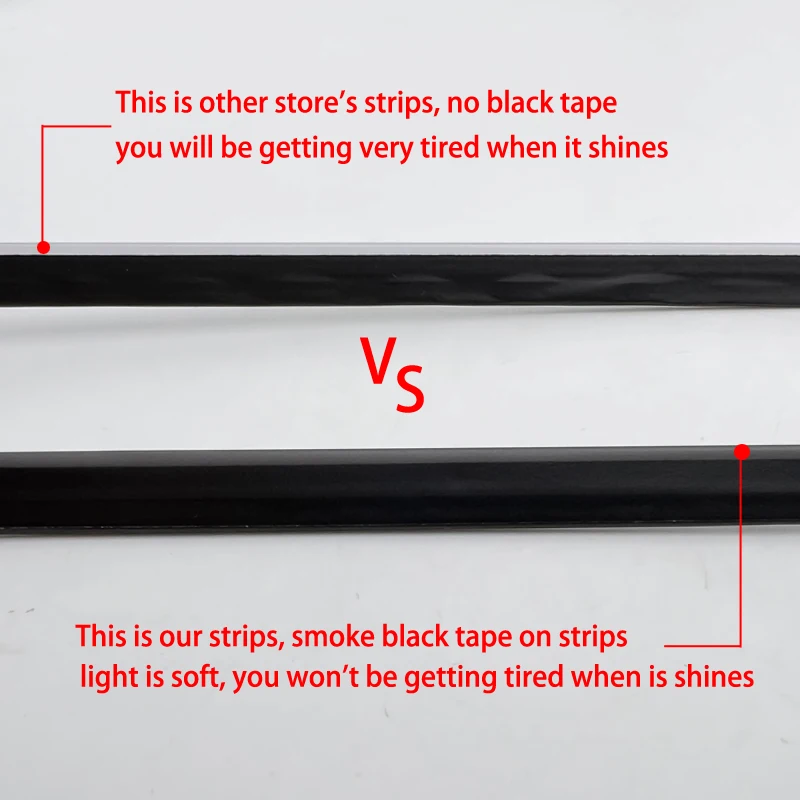 18 in 1 RGB Dual Zone LED Car Atmosphere Light Interior Decoration Acrylic Strip Backlight App Decorative Ambient Lamp Dashboard