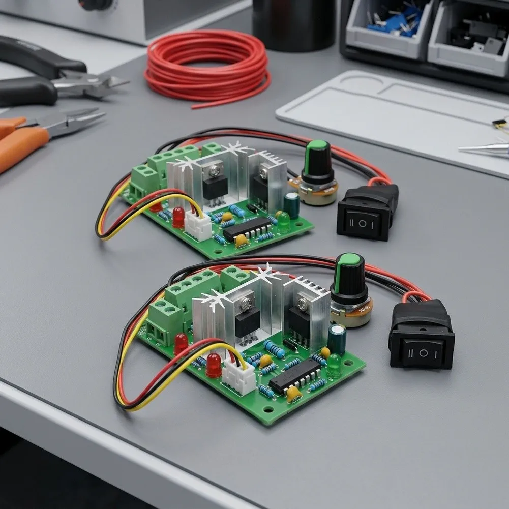 Overload Protection Motor Controller Motor Controller 73.5mm X 45.5mm X 27mm Motor Rate Controller Wide Voltage Range