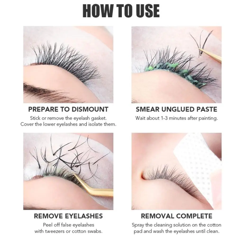 15g Professional False Eyelash Glue Remover Eyelash Extensions Tool Adhesive Gel Eye Make Up Non-irritation Cream