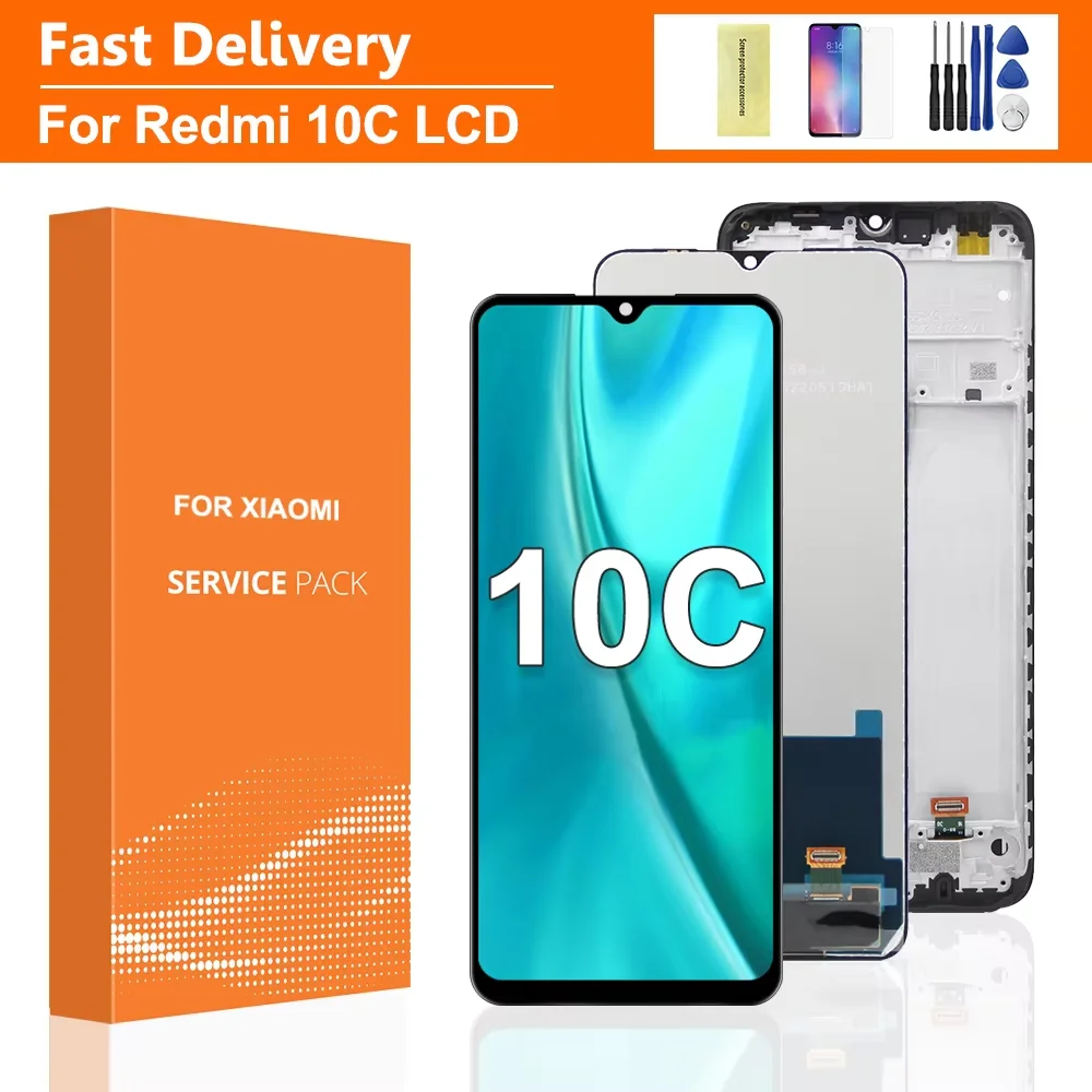 شاشة لمس LCD بحجم 6.71 بوصة لجهاز Xiaomi Redmi 10C – تقييم شامل لنموذج 2201119ti