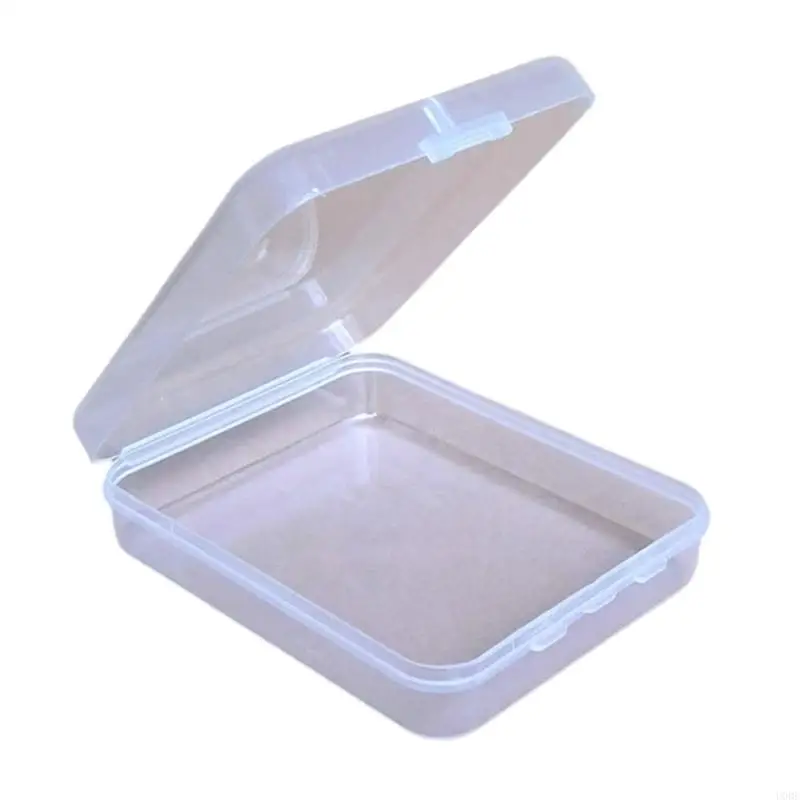 U0DE 10 peças Maquiagem Casos armazenamento folhas transparentes compactos e organizadores práticos para economia