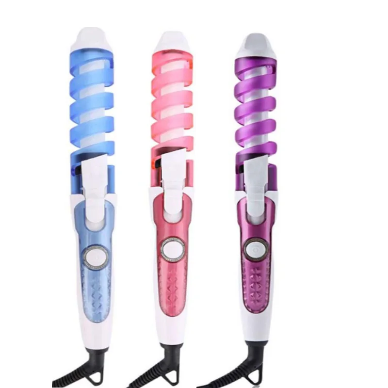Lockenstab für lockiges Haar, großer Lockenstab für große Wellen, langanhaltendes Styling, Eirollen-Locken, geeignet für alle, die es bequem haben – Detail 8