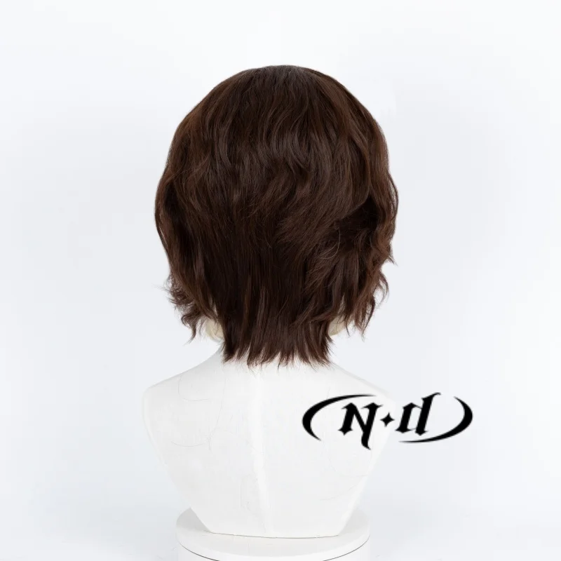ND Viktor Cosplay Long Hair Wigs Arcane League of Legends Hair Wigs Heat Resistant Synthetic for Comic Con Coser Costume Party