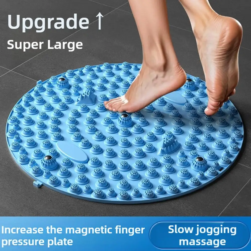 Foot Massage Acupressure Mat Muscle Relaxation Acupuncture Mat Pilates Fitness Yoga Accessories Foot Training Round Workout Mat