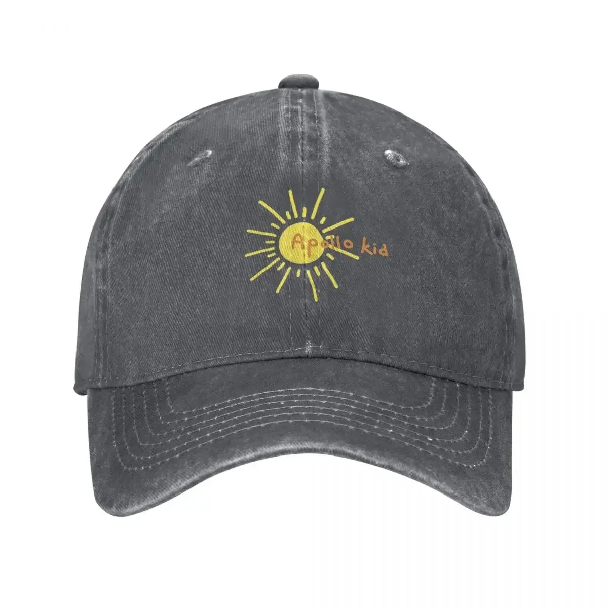 Apollo Kid Baseball Cap Big Size Hat Hat Men Luxury Man Hat Sports Cap Girl Men's