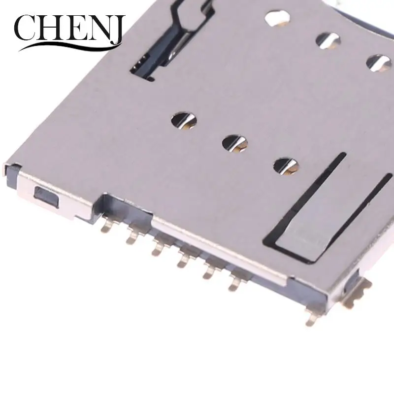 MUP-C792 Original Micro SIM Card Connector Patch Self-piercing 6 +1 P SIM Card Slot Socket