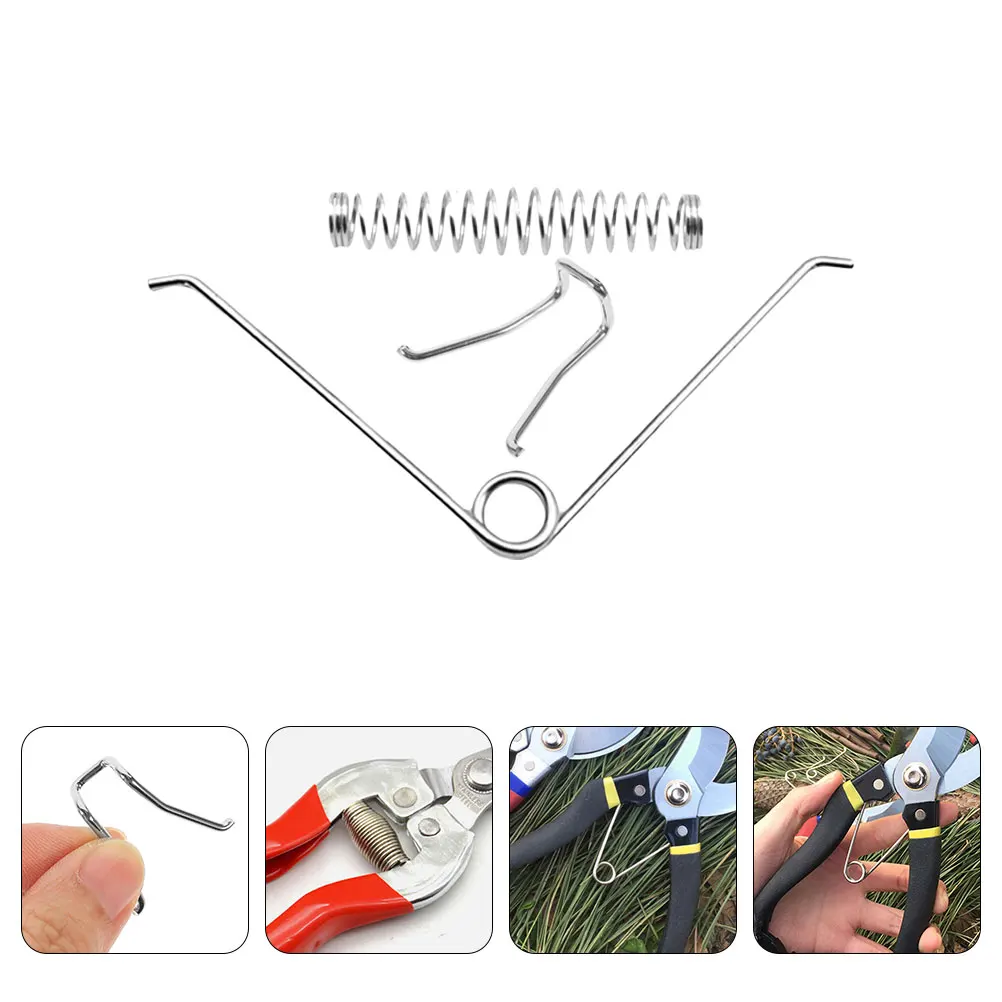 

1Set Pruning Shears Springs Replacement Metal V-Shaped Spring for Hand Pruners Long-Lasting Garden Tool Repair Kit Branch