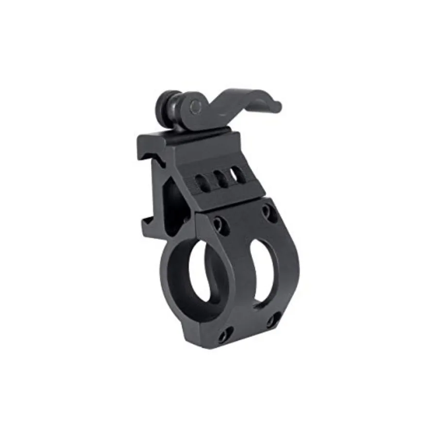 1 Inch Offset Picatinny Rail Mount for Flashlights with Quick Release