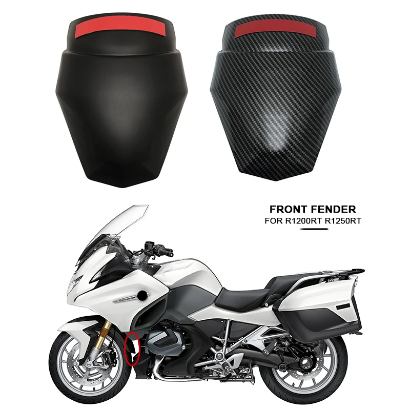 

For BMW R1200RT R1250RT R1200 R1250 RT LC R 1200 1250 RT 2014-2023 2022 Carbon Fender Front Wheel Mud Guard Extension Mudguard
