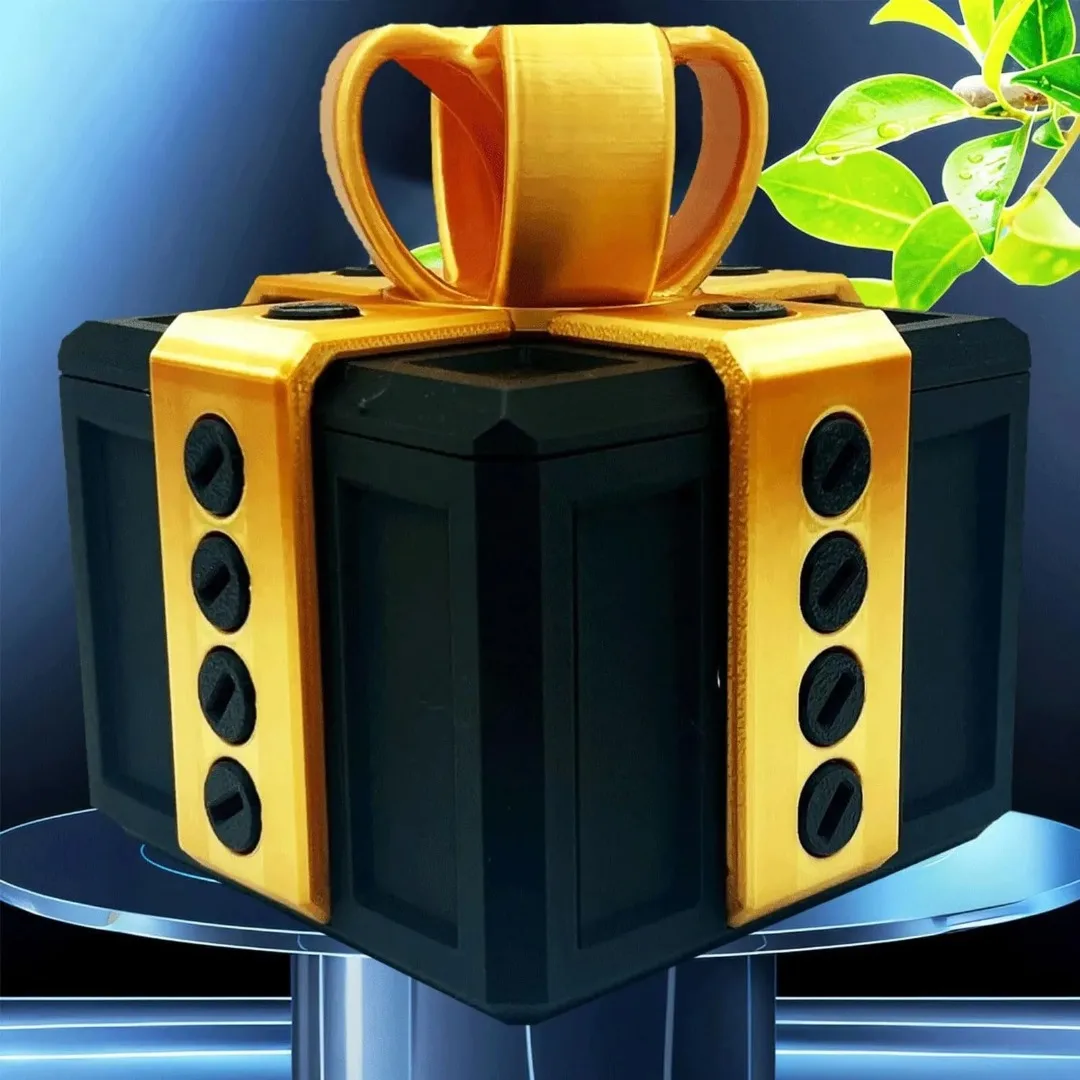 صندوق هدايا برغي مثير للاشمئزاز الجديد، حقيبة هدايا مثيرة للاشمئزاز، صندوق برغي مؤذ، صندوق هدايا السنة الجديدة المطبوع ثلاثي الأبعاد، صندوق زفاف مثير للاهتمام #5