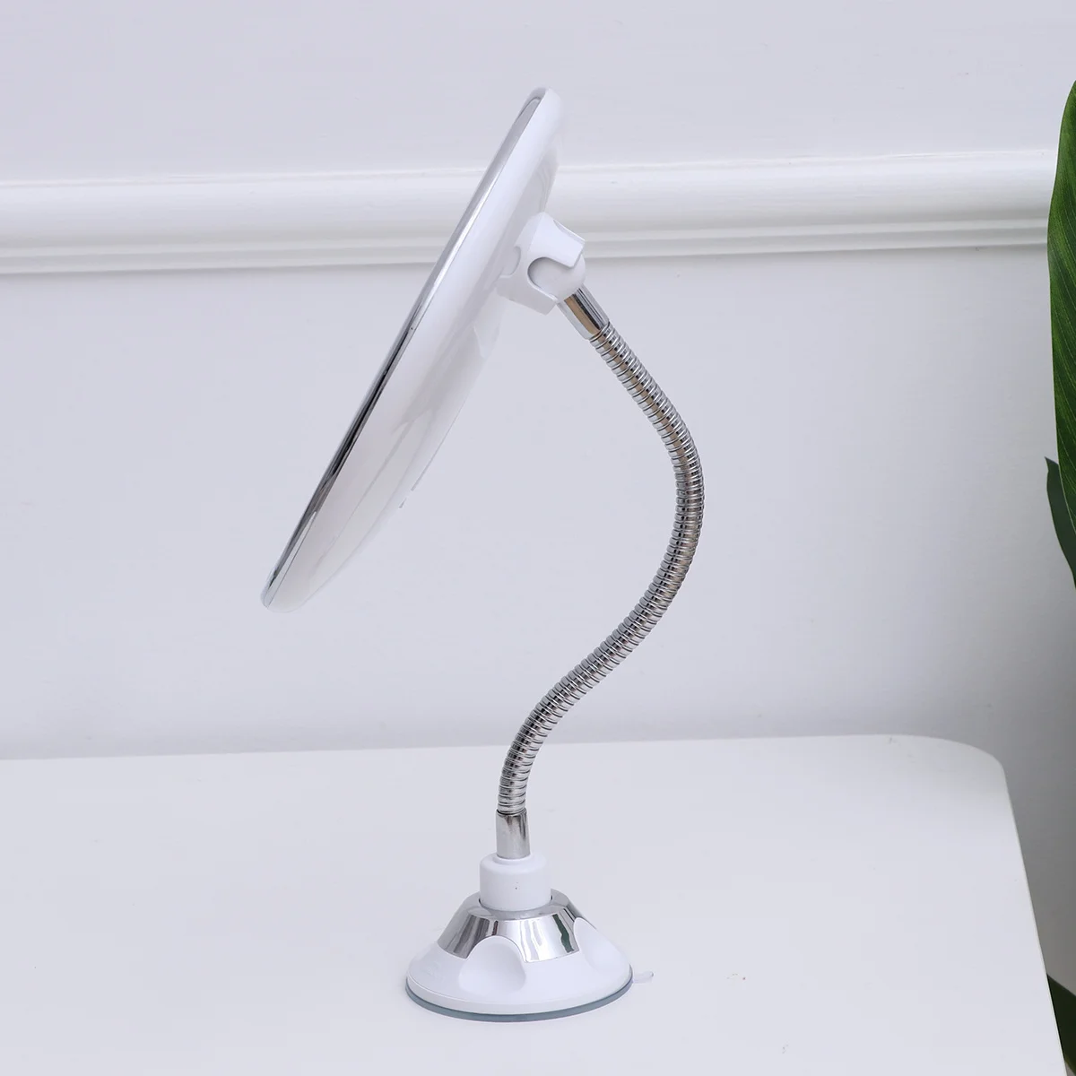 1 قطعة 10x مرآة ماكياج LED مكبرة كوب شفط قوي لسطح أملس اللمس وتفصيل مرآة ماكياج #1