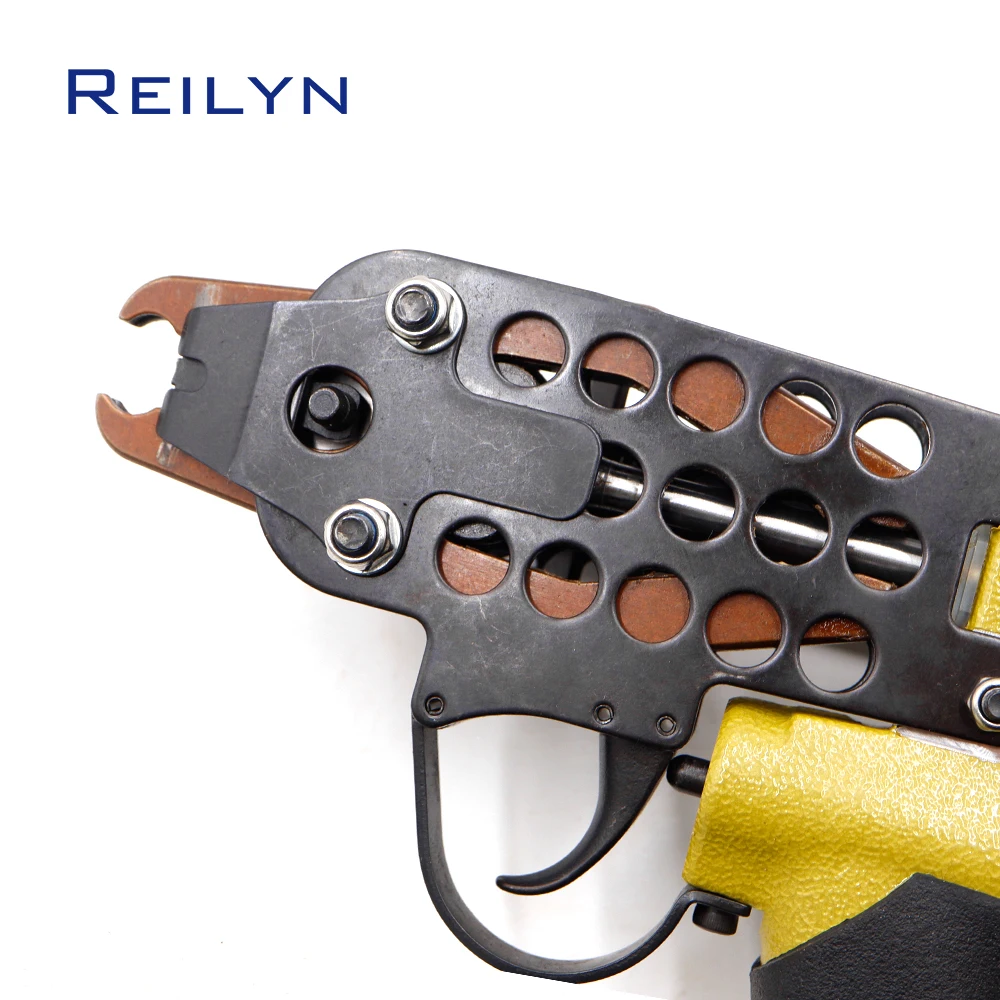 Reilyn Pneumatic Nailer Fence Ring Nailer C-ring Nailing Machine C-ring Stapler BirdCage Pet Cage Making Tool