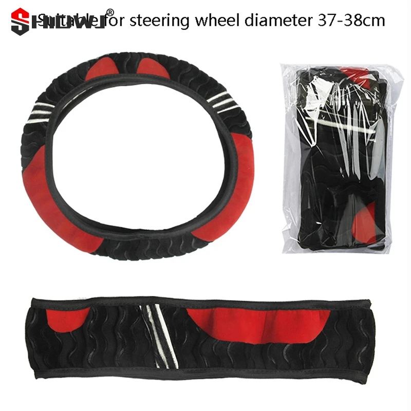 38cm Elastic Warm Anti-slip Wheel Cover 15