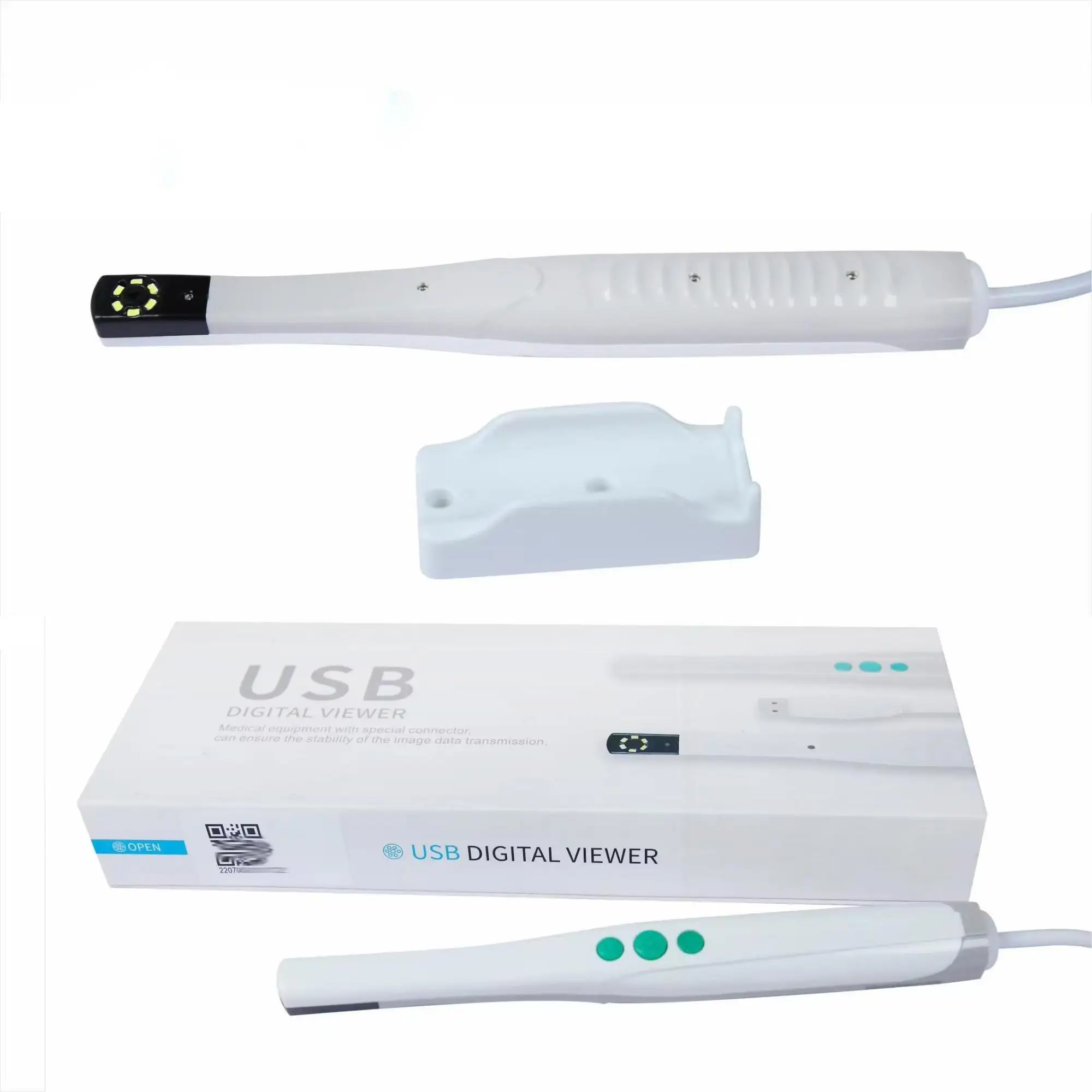 

Oral den tal mo nitor Intraoral Hd Digital Intraoral Endoscope With Adjustable 6LED
