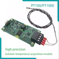 MAX31865 High-precision Isolated Temperature Acquisition Module PT100/PT1000 (supports Multi-channel) RTD