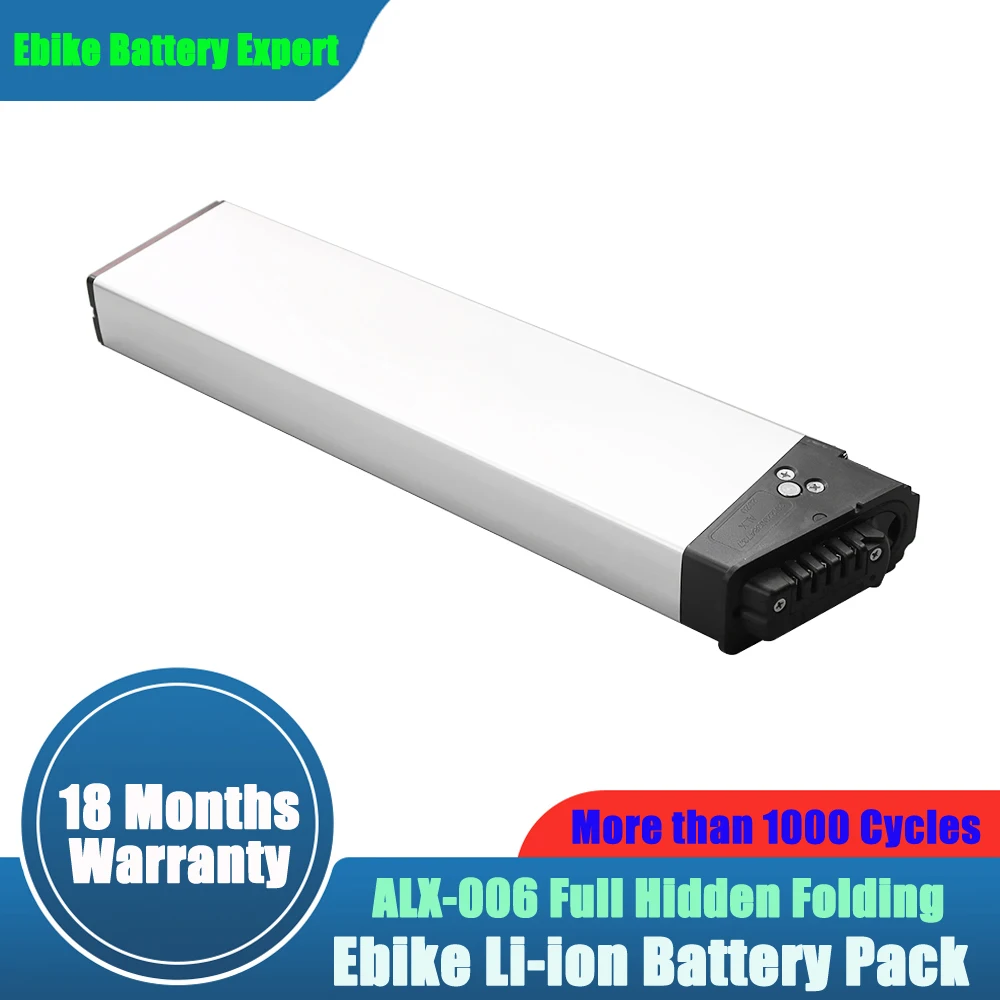 

Replacement Li-ion Battery Pack, 48V, 14Ah, 672Wh, for 250W 350W 500W, SAMEBIKE 20LVXD30-II 20 in Foldable City E-bike