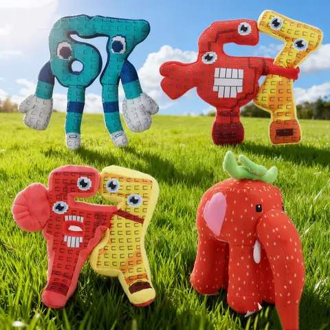 NEU Steal A Brainrot Schultisch Plüsch Sammy Jandel Erdbeere Elefant Plüschtier Nr. 677, Stoffpuppe, Spielzeugfans, Weihnachtsgeschenk