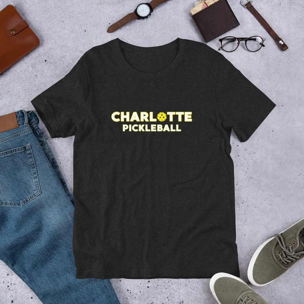 Charlotte Pickleball Enthusiast North Carolina t shirt