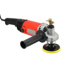 1400W Water Polishing Machine Water Milling Machine Hand Grinder Water Mill Marble Granite Wet Stone Polisher