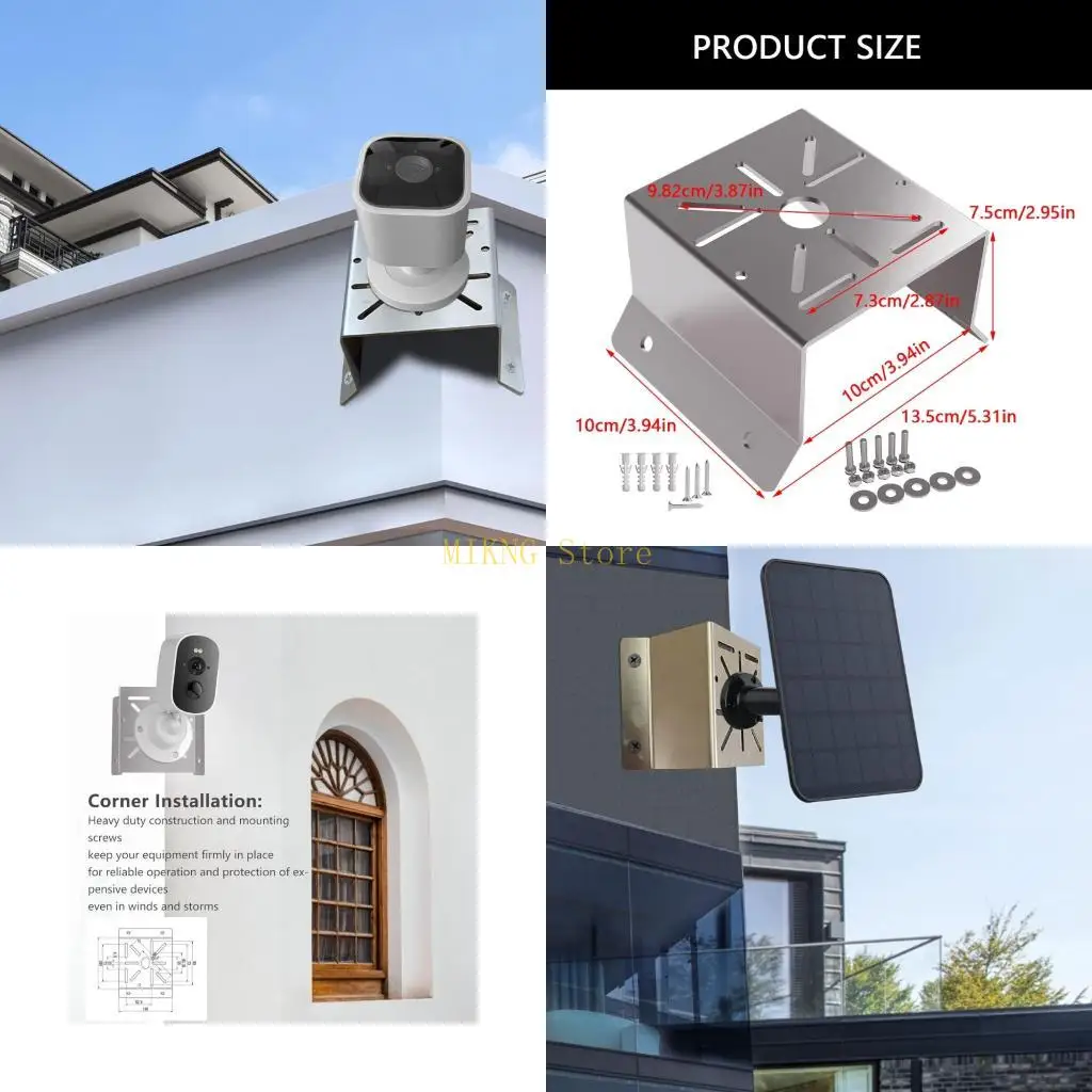 High Strength Indoor Outdoor Camera Bracket Support for Enhances Viewing best sale