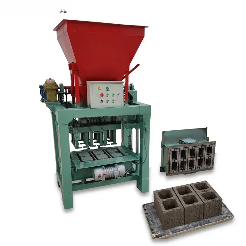 2022 Concrete Cement Brick Making Machinery Clay Brick Making Machine Automatic Block Forming Machine with Hopper Hot sales