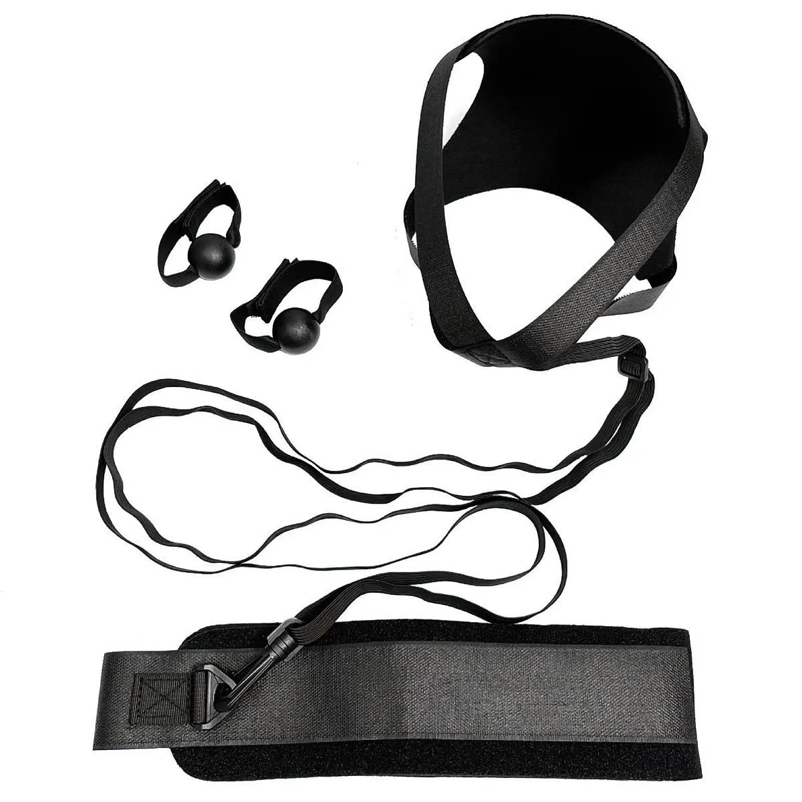 Portable Volleyball Training Belt for Beginners with Durable Webbing Resistance Band for Serving Spiking and Soccer Practice