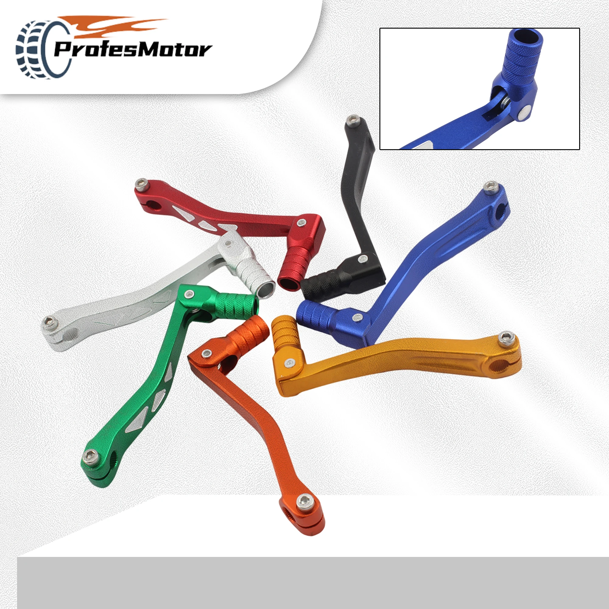 

Motocross Gear Lever Folding Gear Shift Lever for 50cc 70cc 110cc 125cc XR/CRF 50 DirtBike Enduro Motorcycle Aluminum Modified