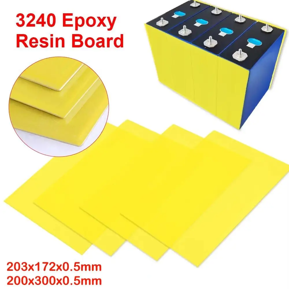 New 3240 Epoxy Board High Temperature Resistant Yellow Protection Board Insulation Board Battery