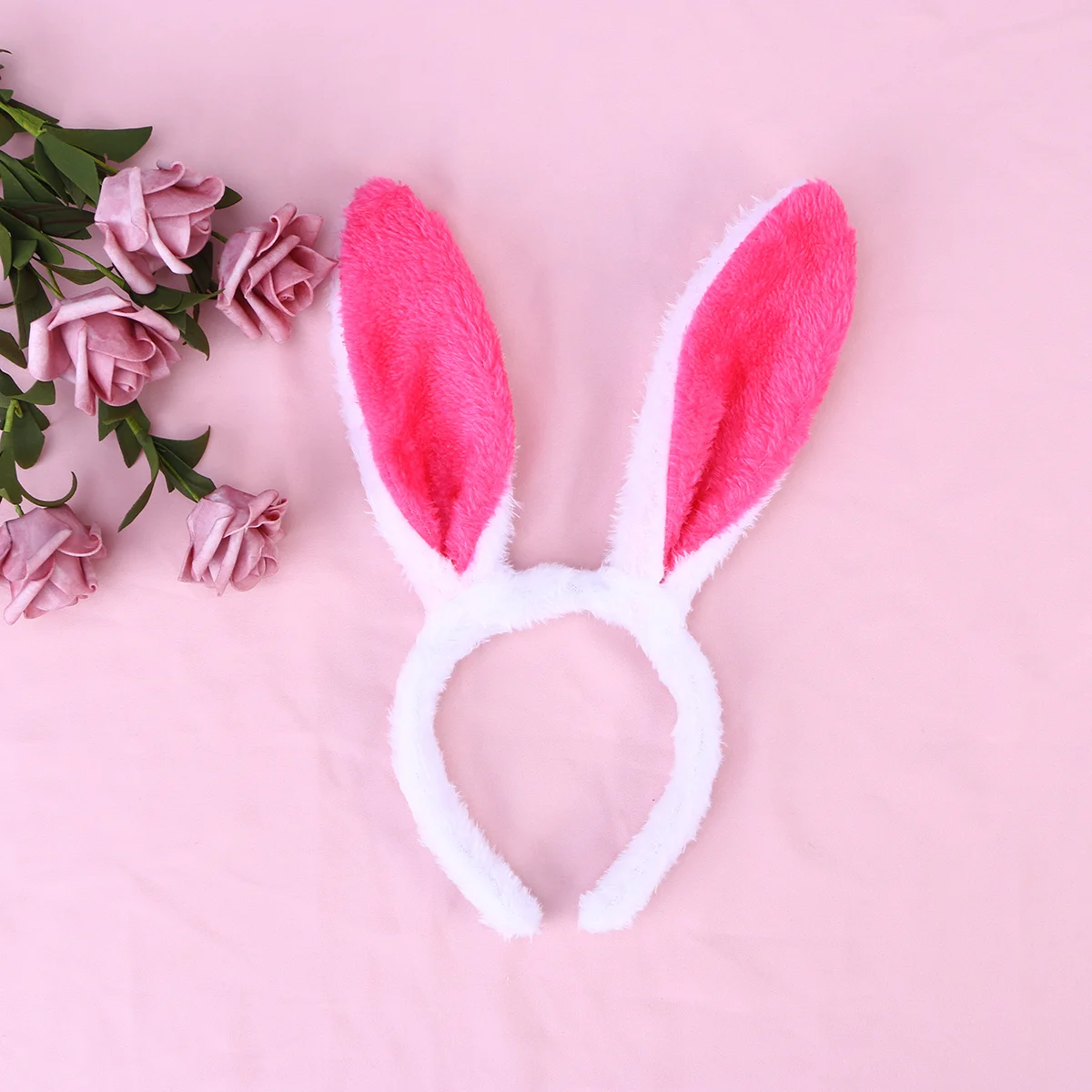 

Hair Accessory Stuffed Bunny Halloween Plush Ears Hairbands Rabbit Headband Women's