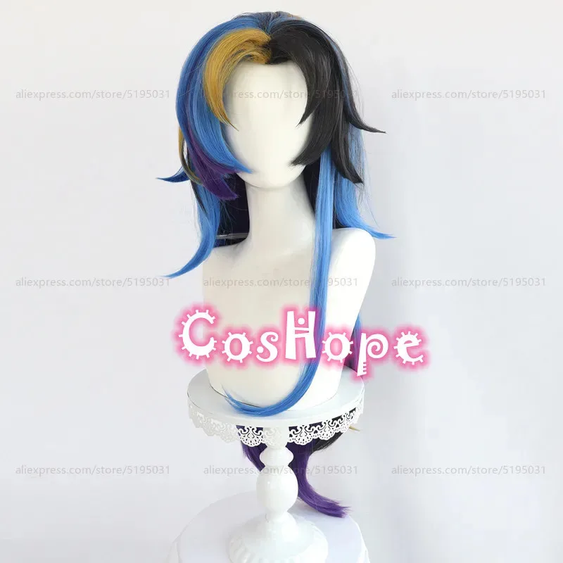 

Vivi 2025 Yone Многоцветный смешанный длинный парик Аниме Косплей Термостойкие синтетические парики