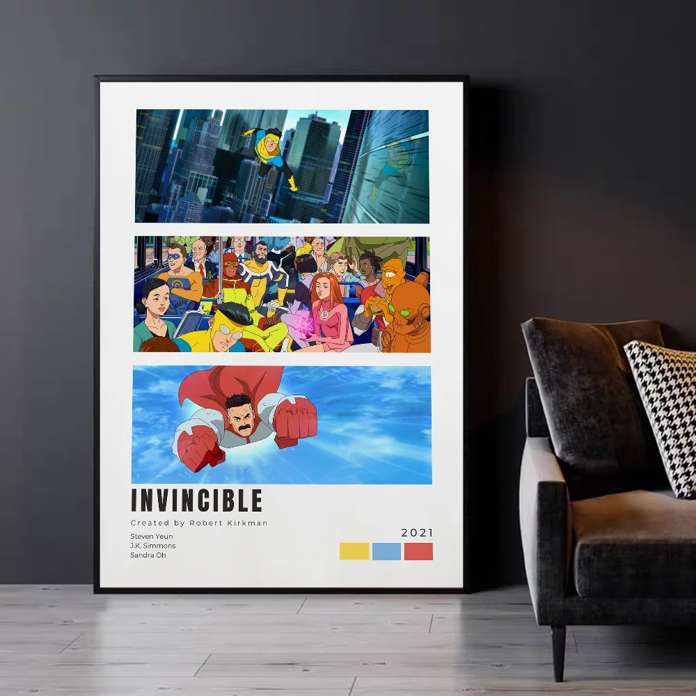 I-Invincible Good Quality Prints and Posters HD Quality Poster Wall Art Painting Study Home Decor
