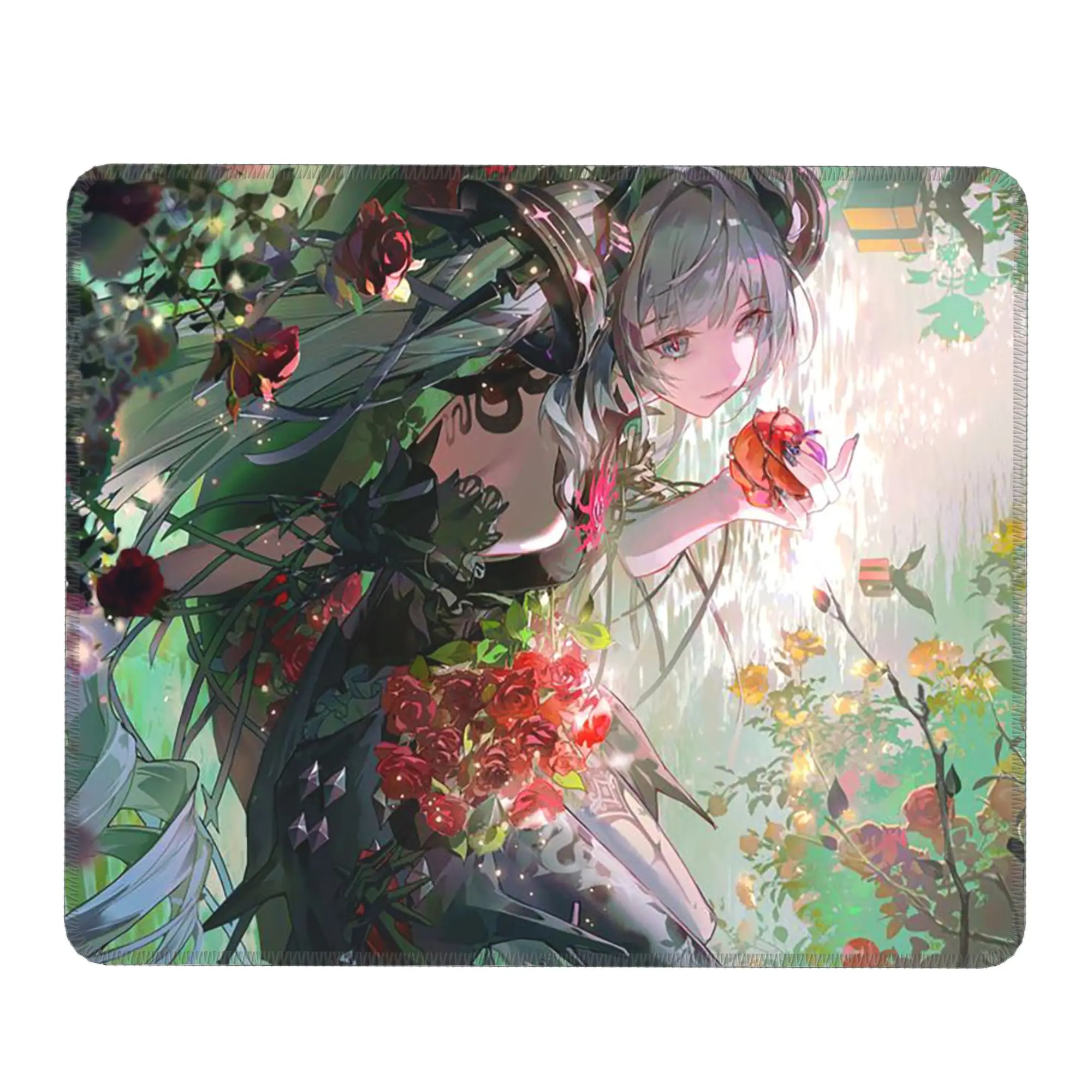 Gray Raven Punishing Game Mouse Pad Computer Keyboard Mouse Mat Gaming PC Laptop Desk Mat Office Table Mats