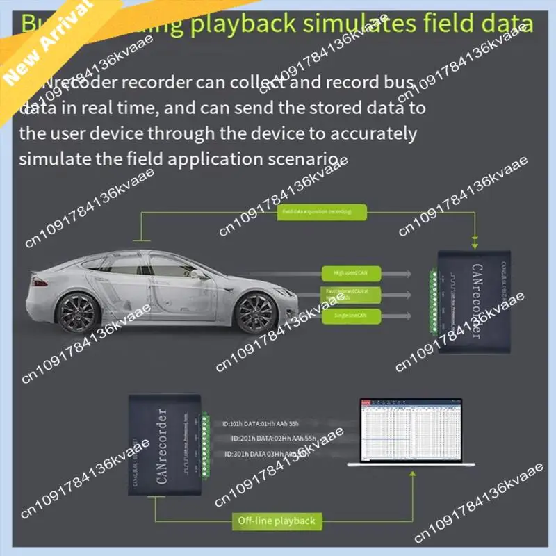 M01K CAN Bus Data Logger Offline Recording Off-Line Playback Relay Off-Line Playback Relay