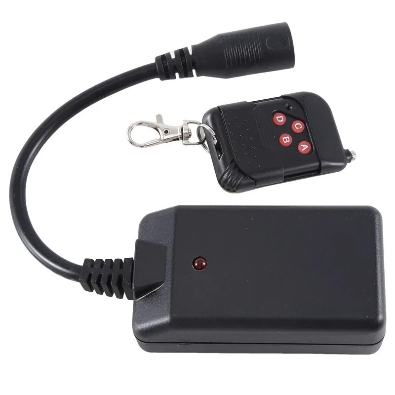 

3 Pin 400W 900 1500W for Smoke Fog Machine DJ Stage Receptor Fogging Wedding Event Wireless Remote Control Receiver Portable