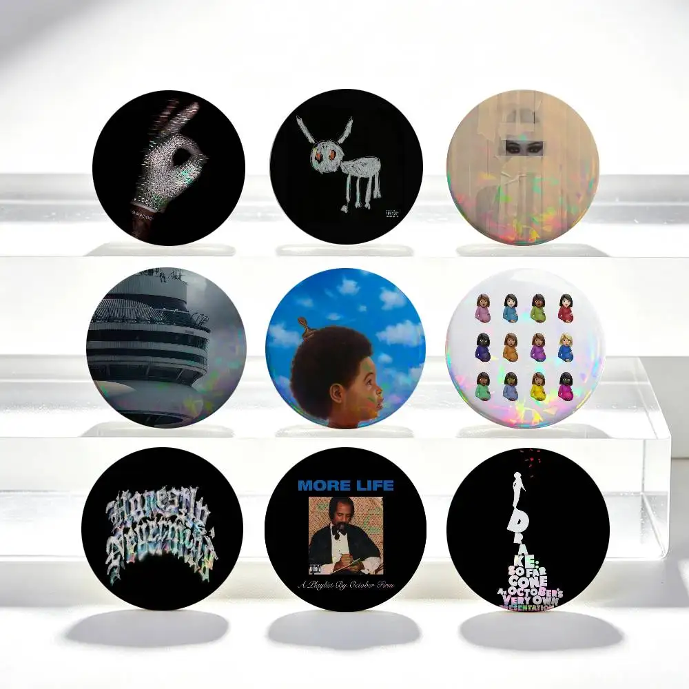 ICEMAN drake album Certified Lover Boy Badge Creative Pins Brooch for Bag Clothes Hat Decor Gifts Fans Collect