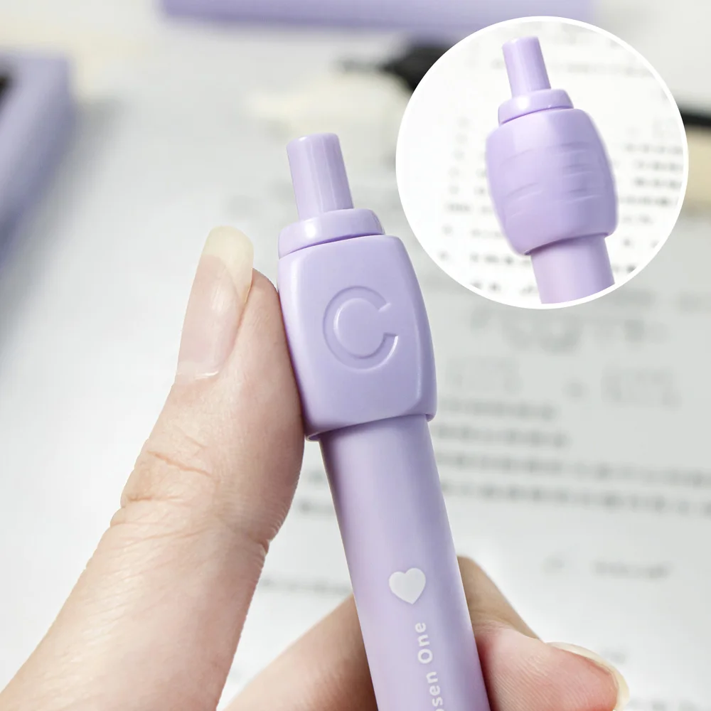 قلم الإجابة - قلم جل تويست فيجيت كليك، حبر سريع الجفاف لمكتب دراسة الامتحانات، تخفيف التوتر الحسي وأقلام الكتابة الممتعة، هدايا