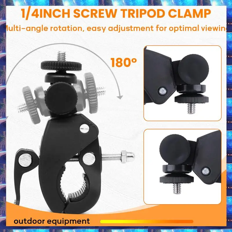

2025 Screw Tripod Clamp Stand Sport Camera Holder Bicycle Mount Clip Holder,Screw Tripod Clamp Stand Sport Camera Holder Bicycle