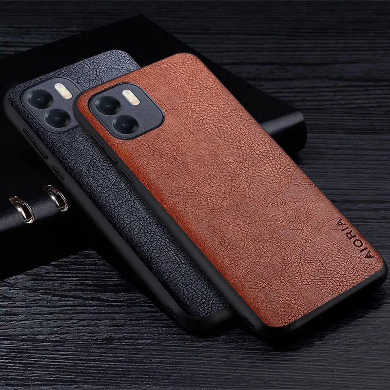 Leather Case For Xiaomi Redmi A1 Plus High Grade Texture Retro Litchi Pattern Back Cover for xiaomi redmi a1 phone case