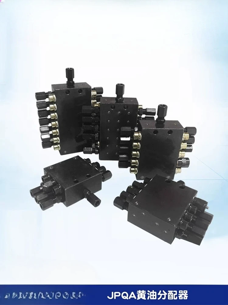 Progressive Grease Distribution Valve SSV JPQ Series, Lubricant Dispenser For Concrete Pump Truck & Asphalt Paver