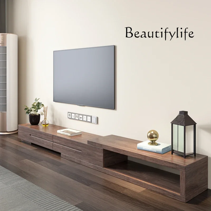 AC Retro Cabinets Tv Stands Living Room Modern Luxury Movies Wood Tv Table Designer Minimalist Muebles Para Tv Trendy Furniture