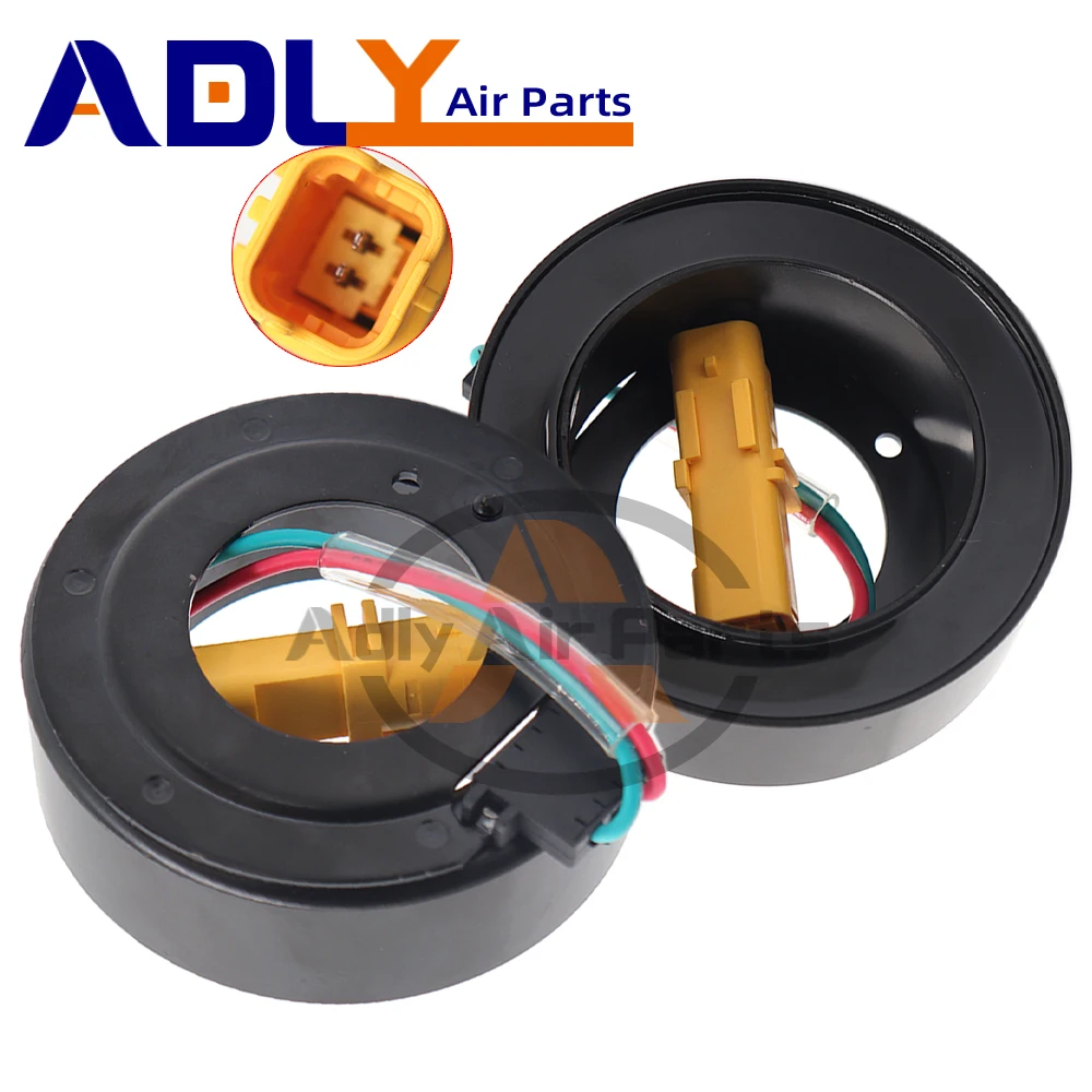 For Citroen C4 Peugeot 206 207 307 308 SD6C12 AC A/C Compressor Clutch Coil 6453QN 6453QL 9659875780 9651910980 9651911480
