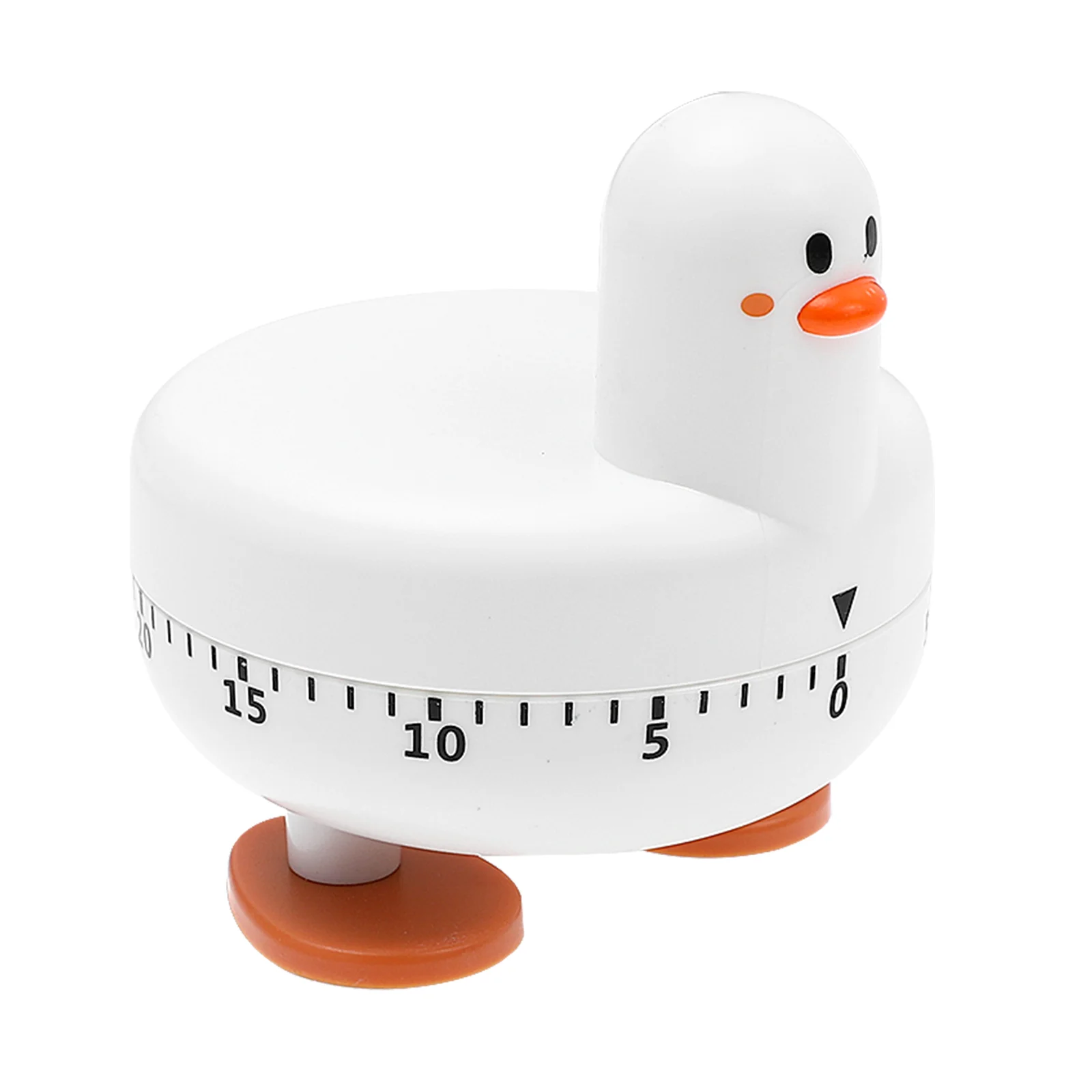 

Digital Clock Duckling Timer for Kids Baking Reminder Alarm White Shaped Countdown Egg Cooker
