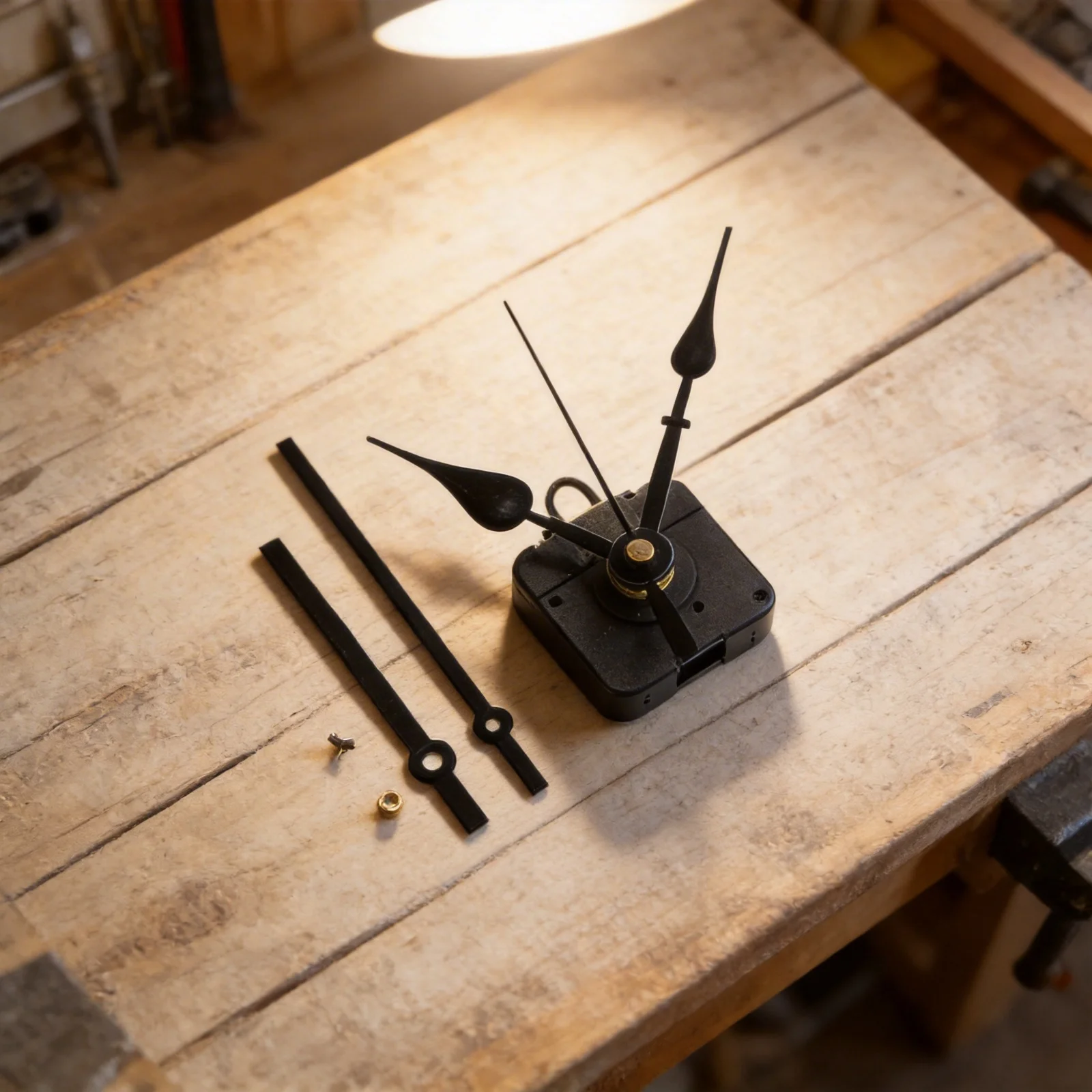 Replacement Quartz Clock Movement Kit with 20mm Shaft Length and Thread Height 117mm Comes with Clock for Use Replacement