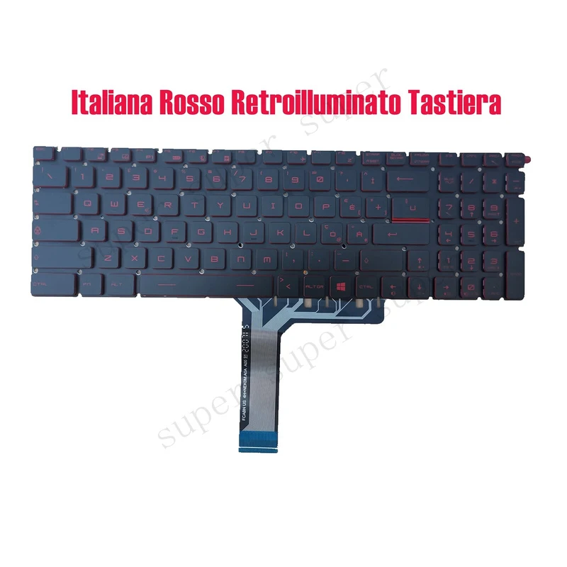

SSS+ Italian Keyboard for MSI Alpha 15 A3DD (MS-16U6) GL72M 7REX (MS-1799)