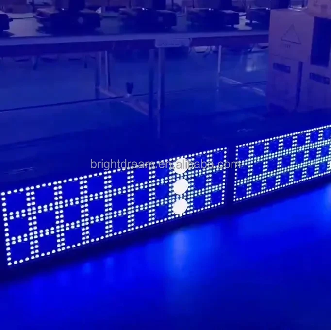 Neue Ankunft 30LED Bühnenbeleuchtung Ausrüstung Led Disco Strobe Matrix Strobe Lichter Donner Bildschirm Licht Unterhaltung