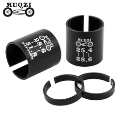 MUQZI Fork Adapter 25.4 To 28.6mm 28.6 To 31.8mm MTB Road Bicycle Fork Adjust Shim Bike Stem Conversion Adapter