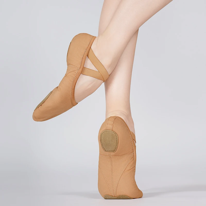 Girls Women Ballet Dance Shoes Cotton Soft Sole Stretch Ballet Shoes Children Practise Ballerina Shoes Adult Dance Shoe
