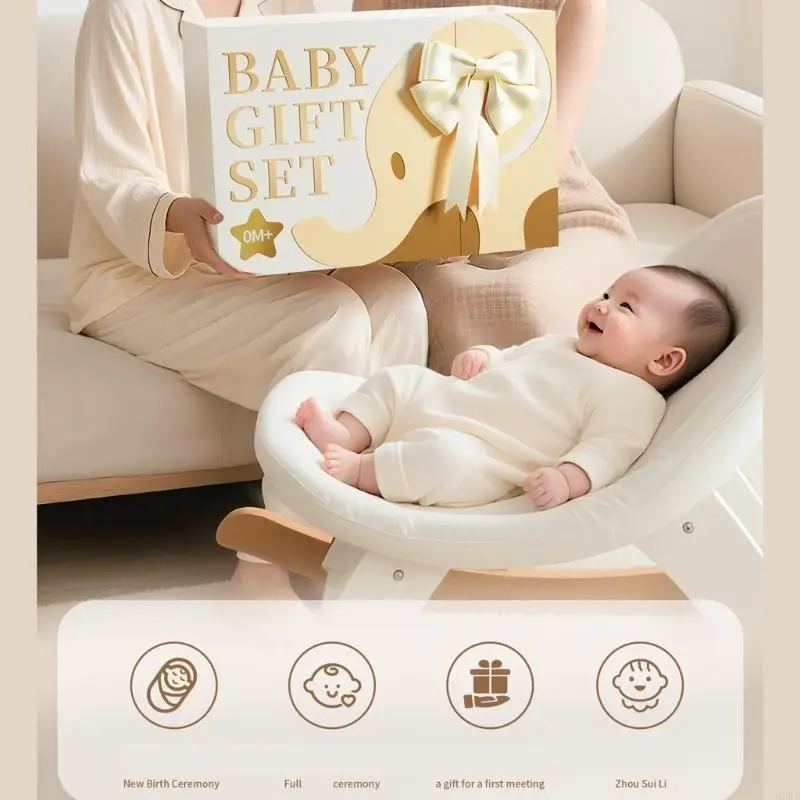 14 個パックベビーガラガラ新生児ギフトセットおしゃぶりハンドベル感覚聴覚発達おもちゃの質感体験 A2UB